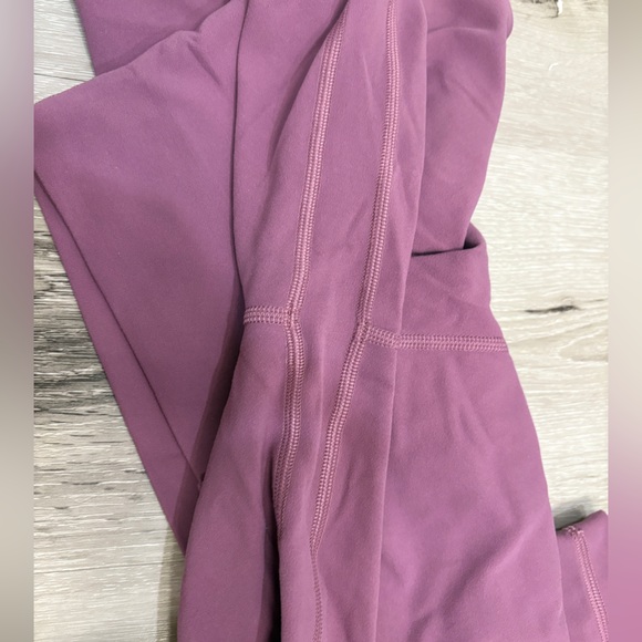 Lululemon align Asia fit leggings size L plum ish color *Rare color* - Picture 5 of 6